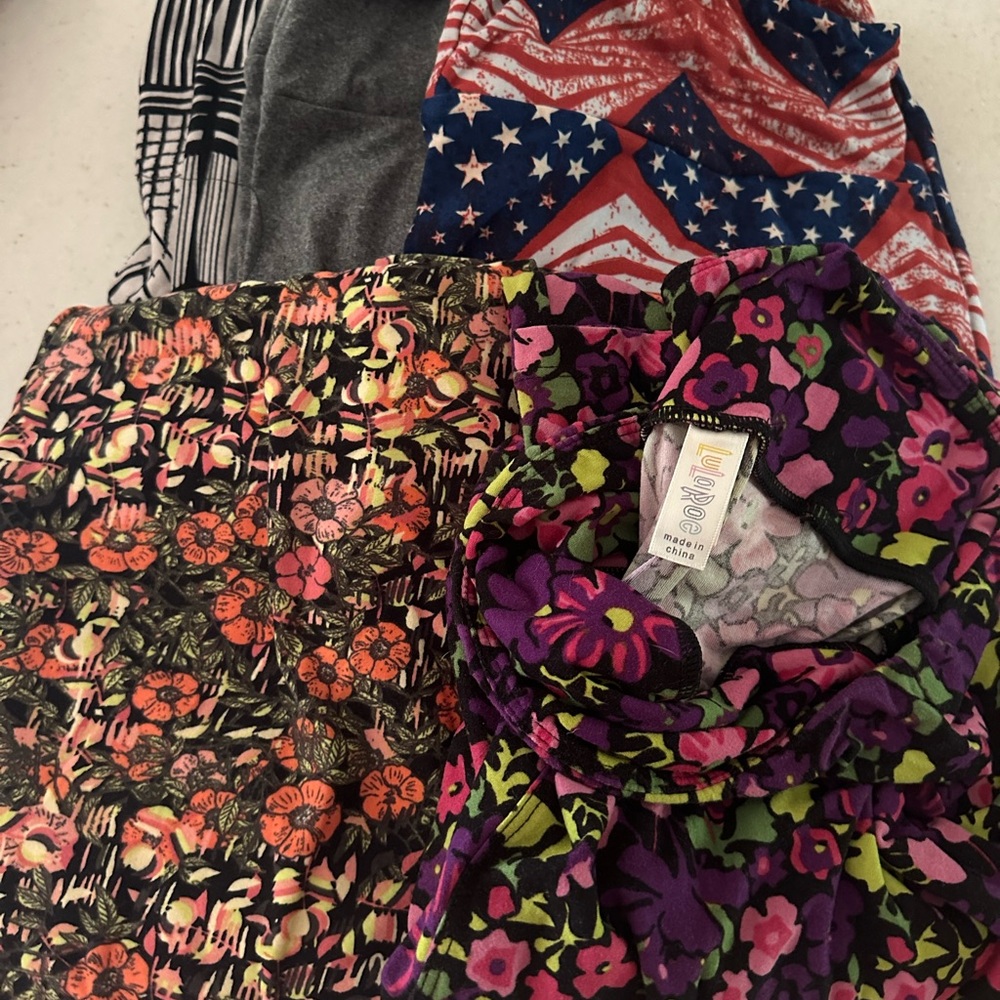 6 pairs Leggings LuLaRoe - Picture 3 of 4